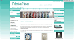 Desktop Screenshot of pinkertonmirrors.co.uk